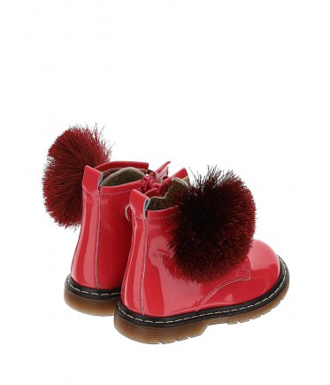 БОТИНКИ MONNALISA BEBE(натуральный мех)