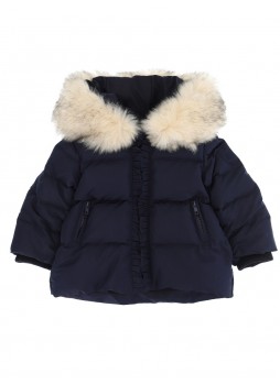 КУРТКА MONNALISA BEBE (Пух) (цвет синий)