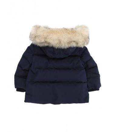 КУРТКА MONNALISA BEBE (Пух) (цвет синий)