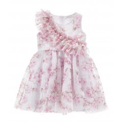 ПЛАТЬЕ MONNALISA BIMBA ( цвет белый )