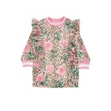 ПЛАТЬЕ- ТУНИКА  MONNALISA BIMBA ( на флисе)