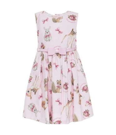 ПЛАТЬЕ MONNALISA BEBE ( ткань велюр)