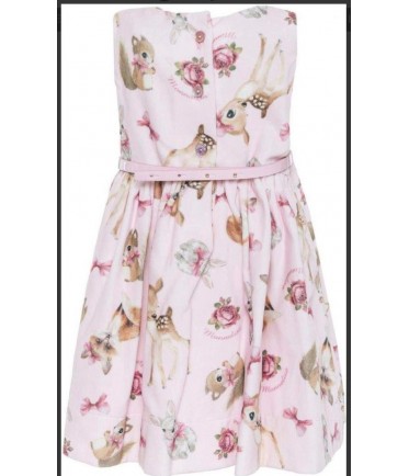 ПЛАТЬЕ MONNALISA BEBE ( ткань велюр)