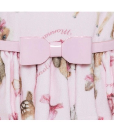 ПЛАТЬЕ MONNALISA BEBE ( ткань велюр)