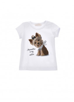 ФУТБОЛКА MONNALISA BIMBA 