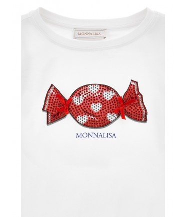 ФУТБОЛКА MONNALISA BIMBA 